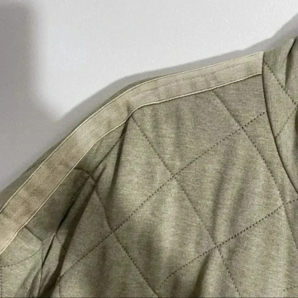 🦃 Bagatelle Collection Quilted French Terry Jacket Sage XL - Picture 6 of 10